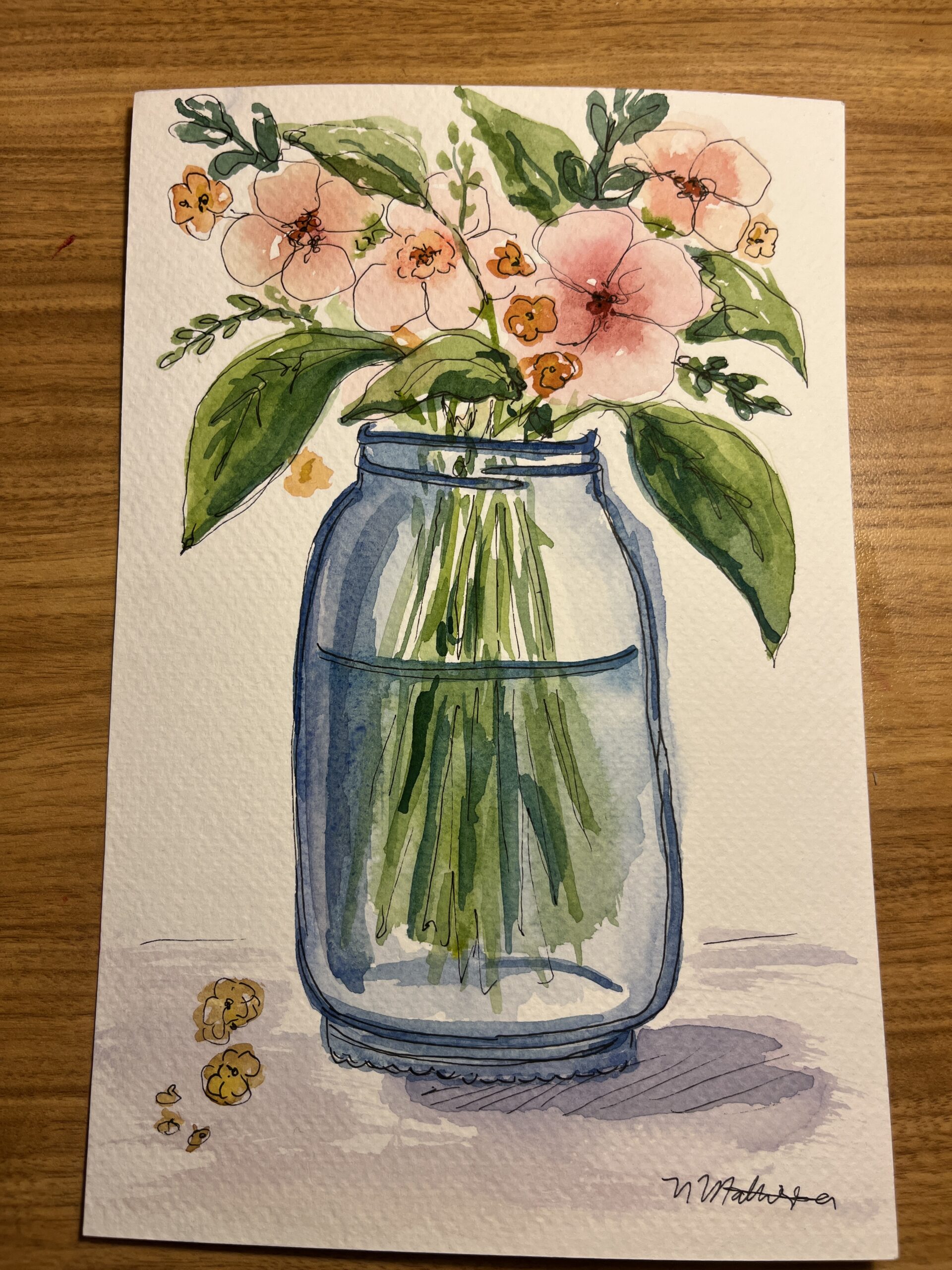 Spring-watercolor -Norah
